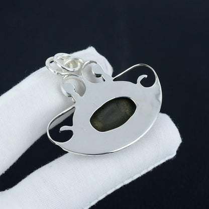 Gold Pyrite Gemstone Pendant