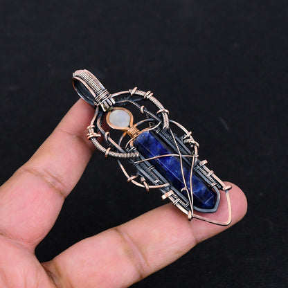 Blue Sodalite Gemstone Pendant