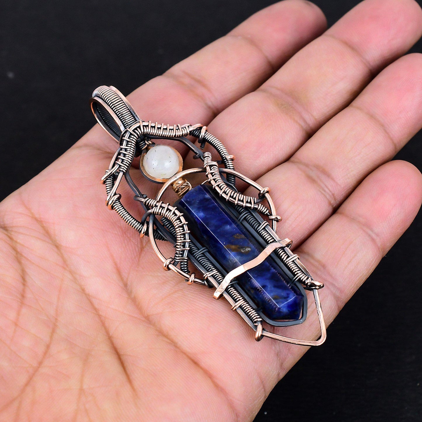 Blue Sodalite Gemstone Pendant