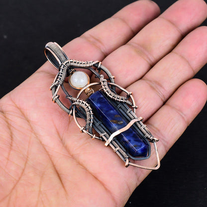 Blue Sodalite Gemstone Pendant