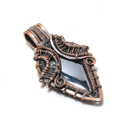 Black Shungite Gemstone Pendant