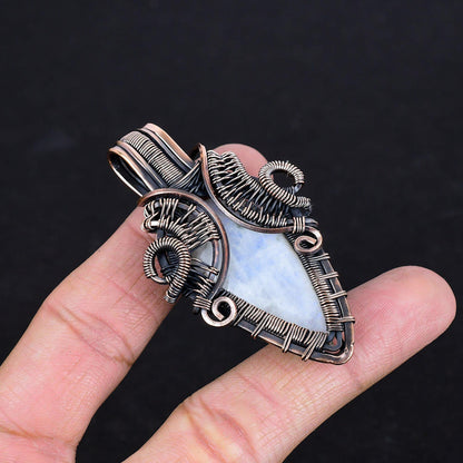 Rainbow Moonstone Gemstone Pendant