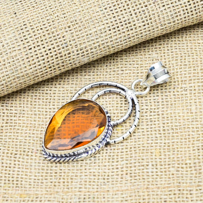 Pink Morganite Gemstone Pendant