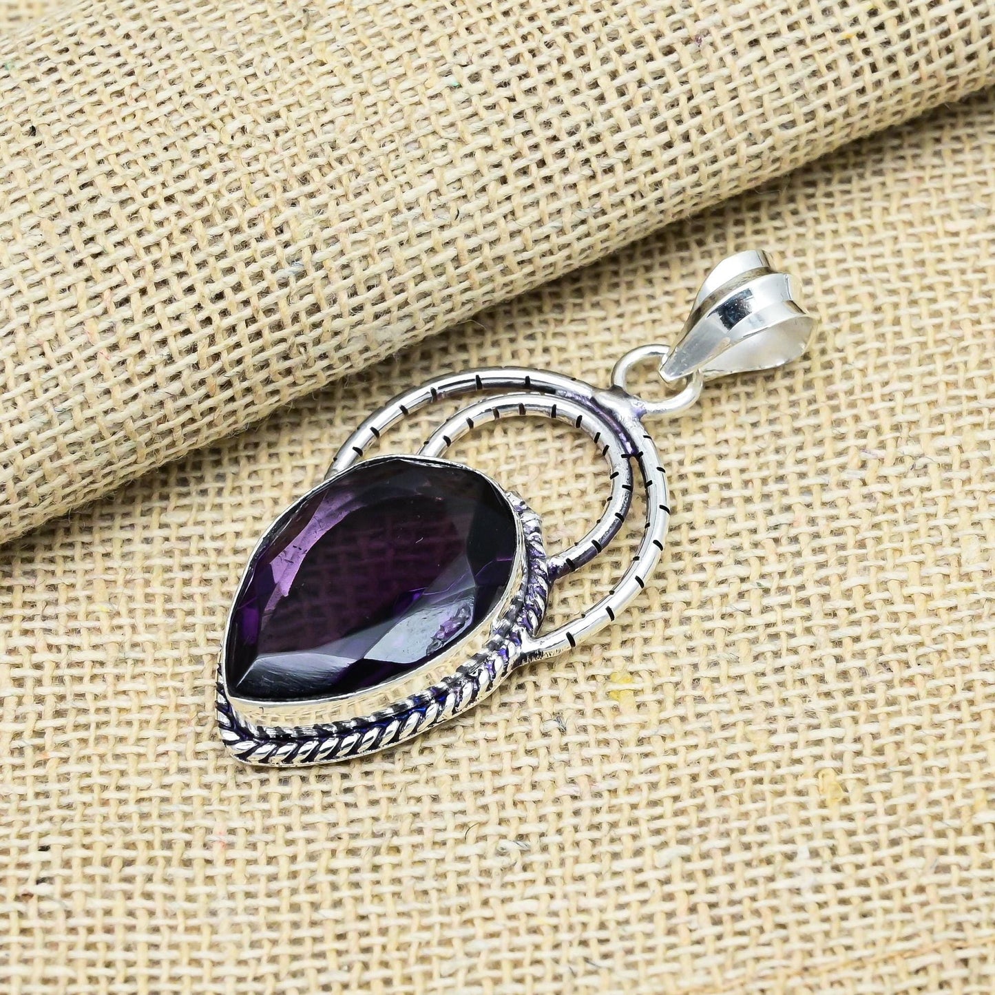 Purple Amethyst Pendant