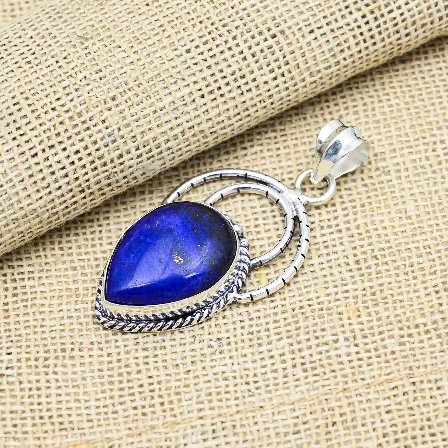 Blue Lapis Lazuli Pendant