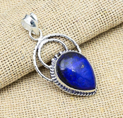 Blue Lapis Lazuli Pendant