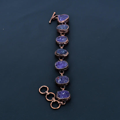 Purple Amethyst Gemstone Bracelet