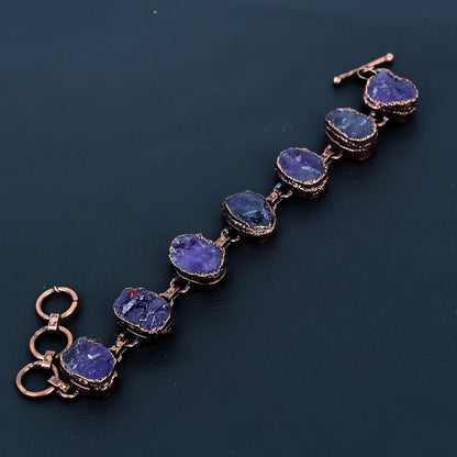 Purple Amethyst Gemstone Bracelet