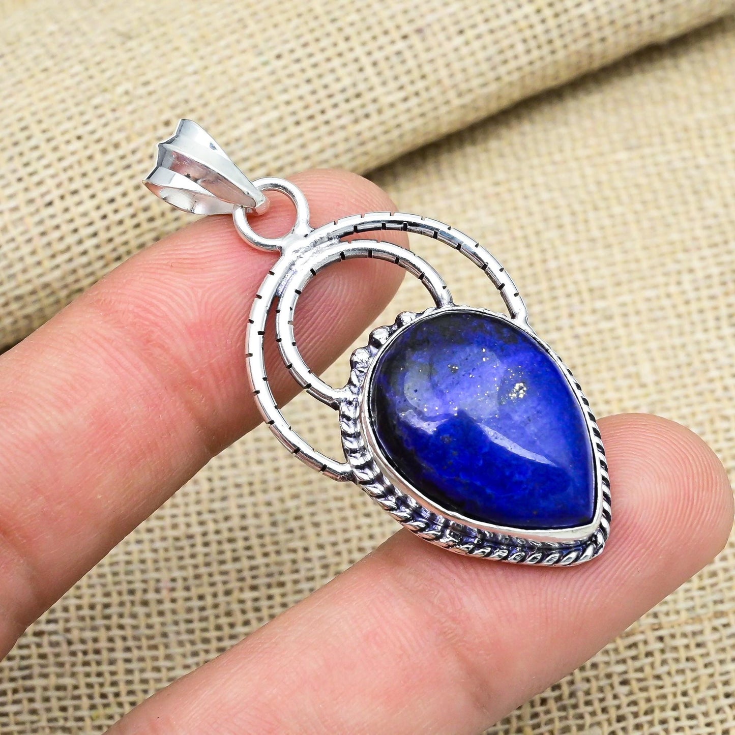 Blue Lapis Lazuli Pendant