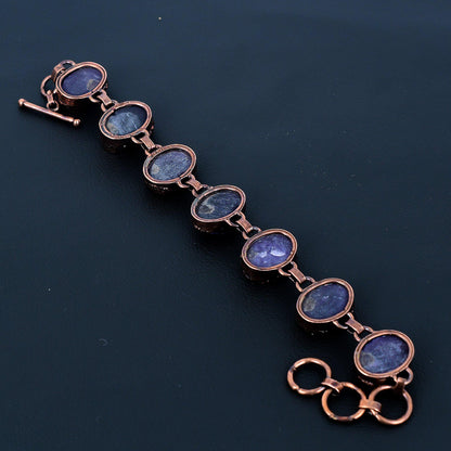 Purple Amethyst Gemstone Bracelet