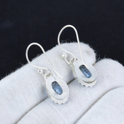 Aquamarine Gemstone Earrings