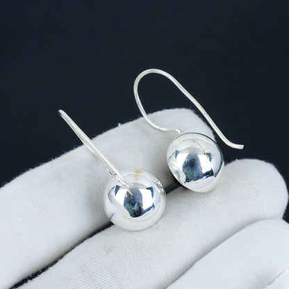Grey Labradorite Gemstone Earrings