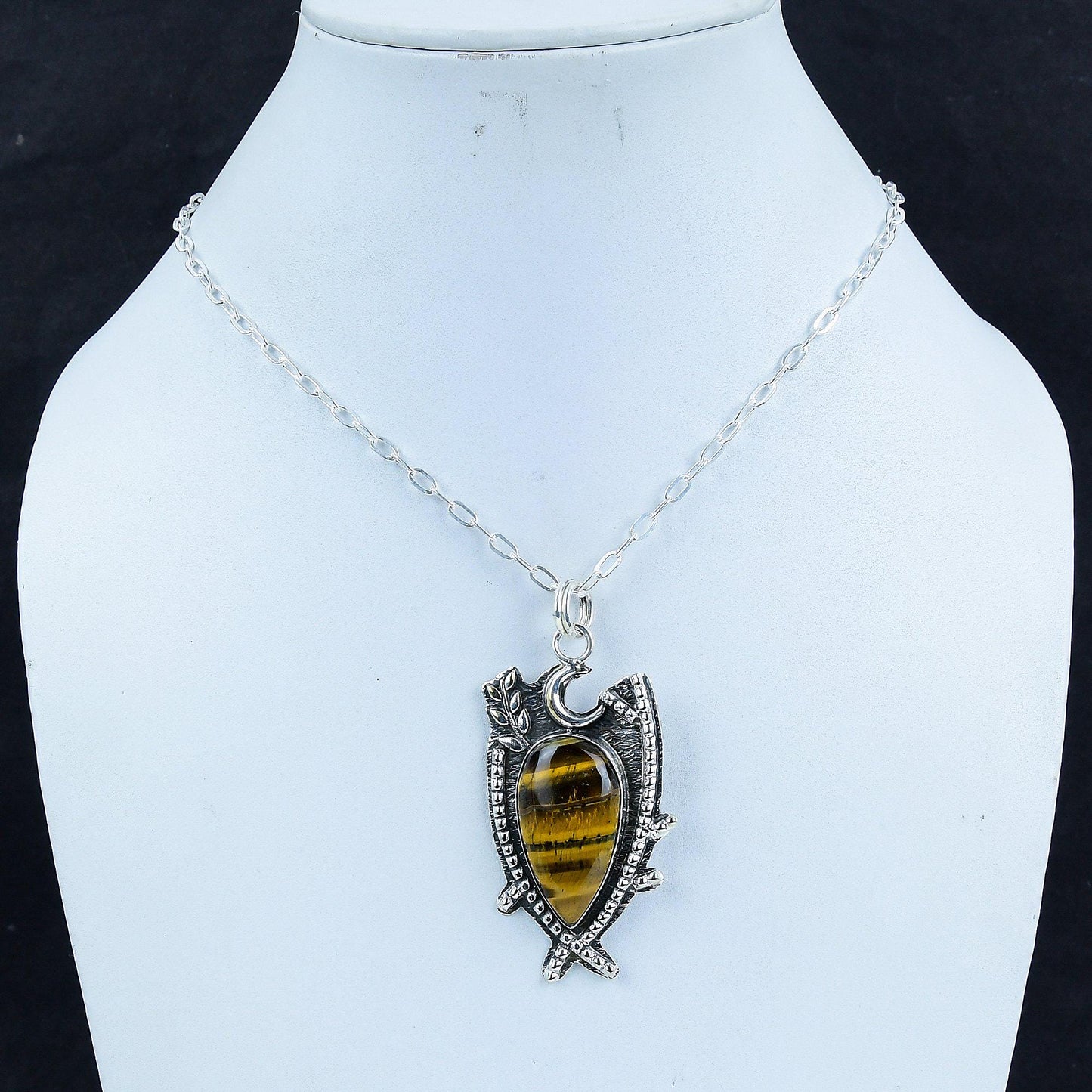 Golden Brown Tiger Eye Pendant