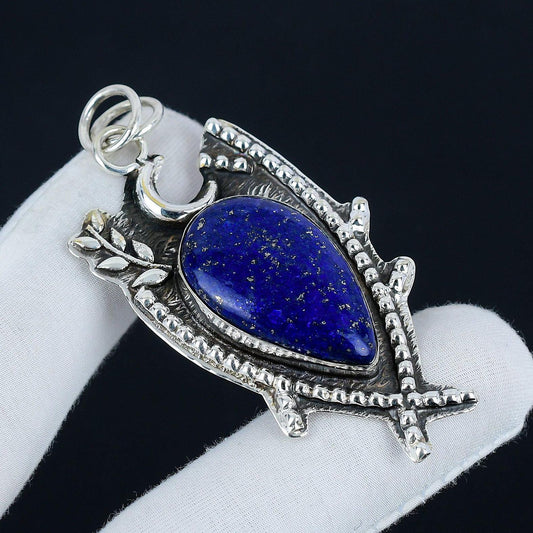 Blue Lapis Lazuli Gemstone Pendant