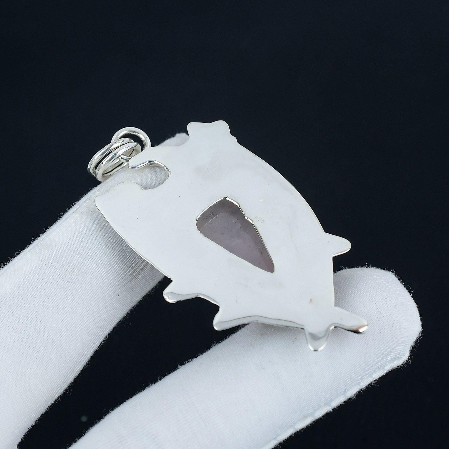 Pink Rose Quartz Pendant