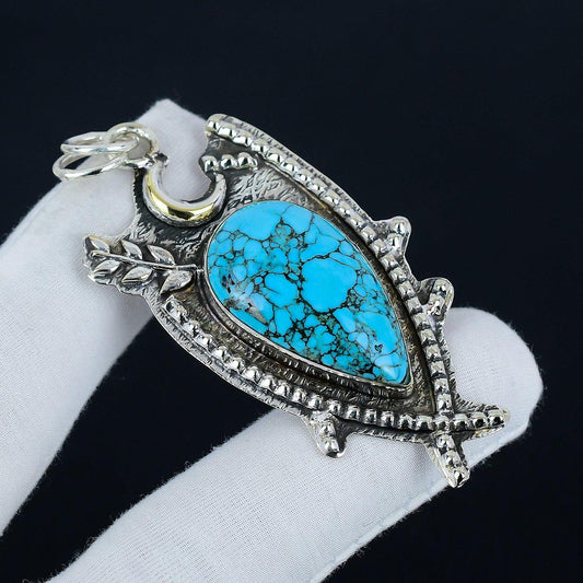 Blue Turquoise Gemstone Pendant