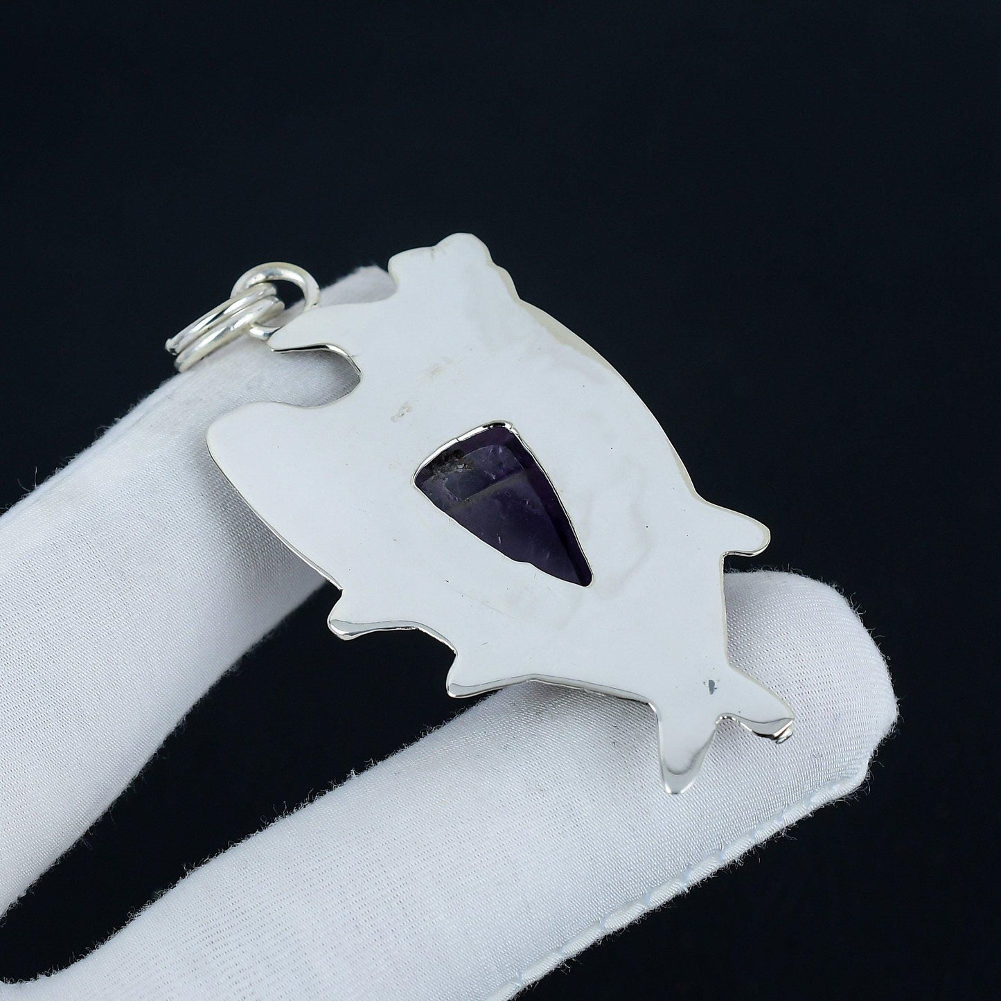 Purple Amethyst Gemstone Pendant