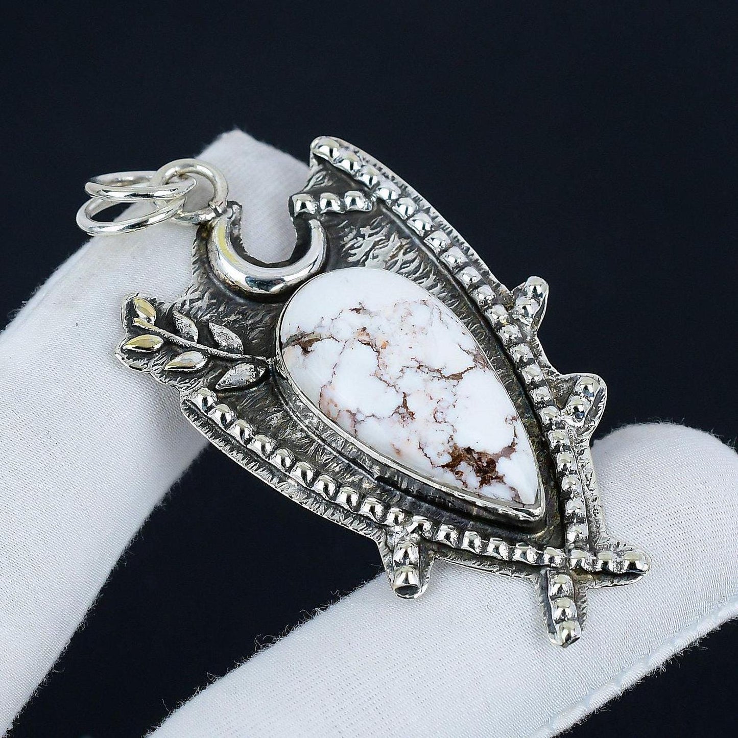 Brown Wild Horse Jasper Pendant