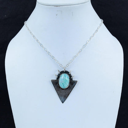 Green Amazonite Gemstone Pendant