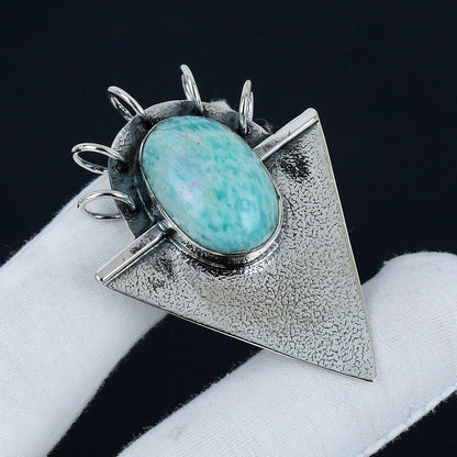 Green Amazonite Gemstone Pendant