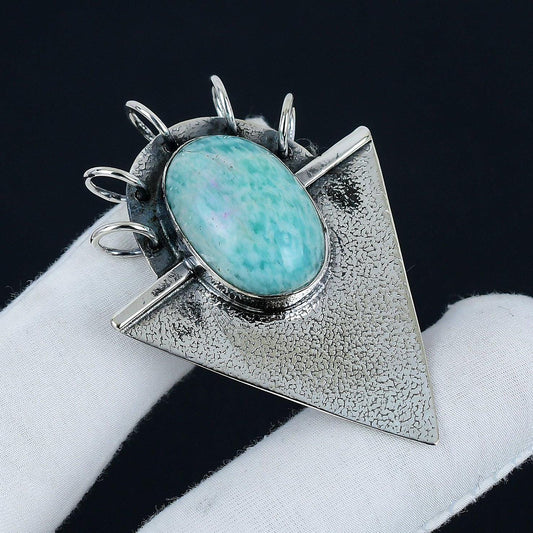 Green Amazonite Gemstone Pendant