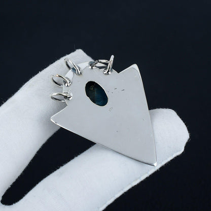 Blue Apatite Gemstone Pendant
