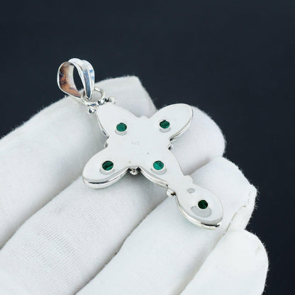 Green Apatite Gemstone Pendant
