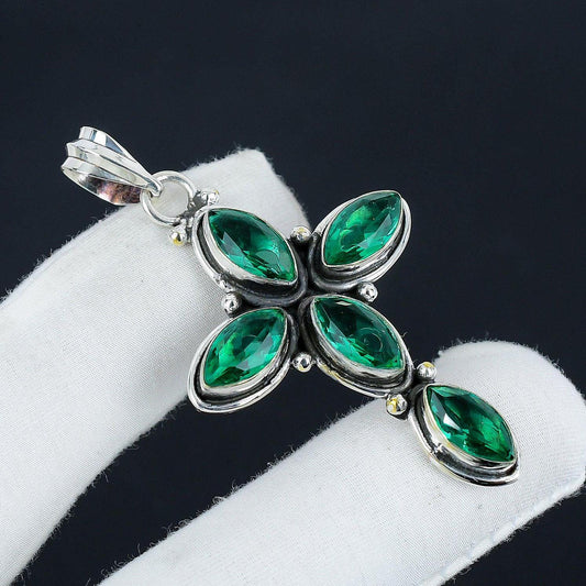 Green Apatite Gemstone Pendant