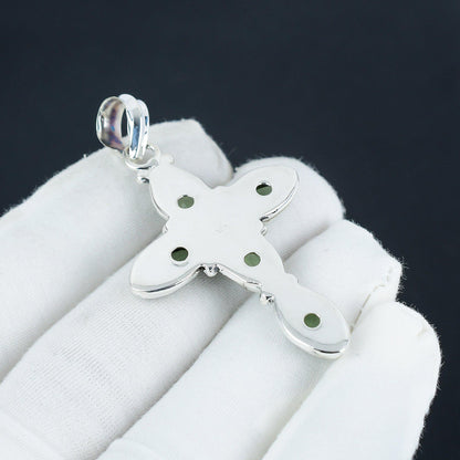 Green Chalcedony Gemstone Pendant
