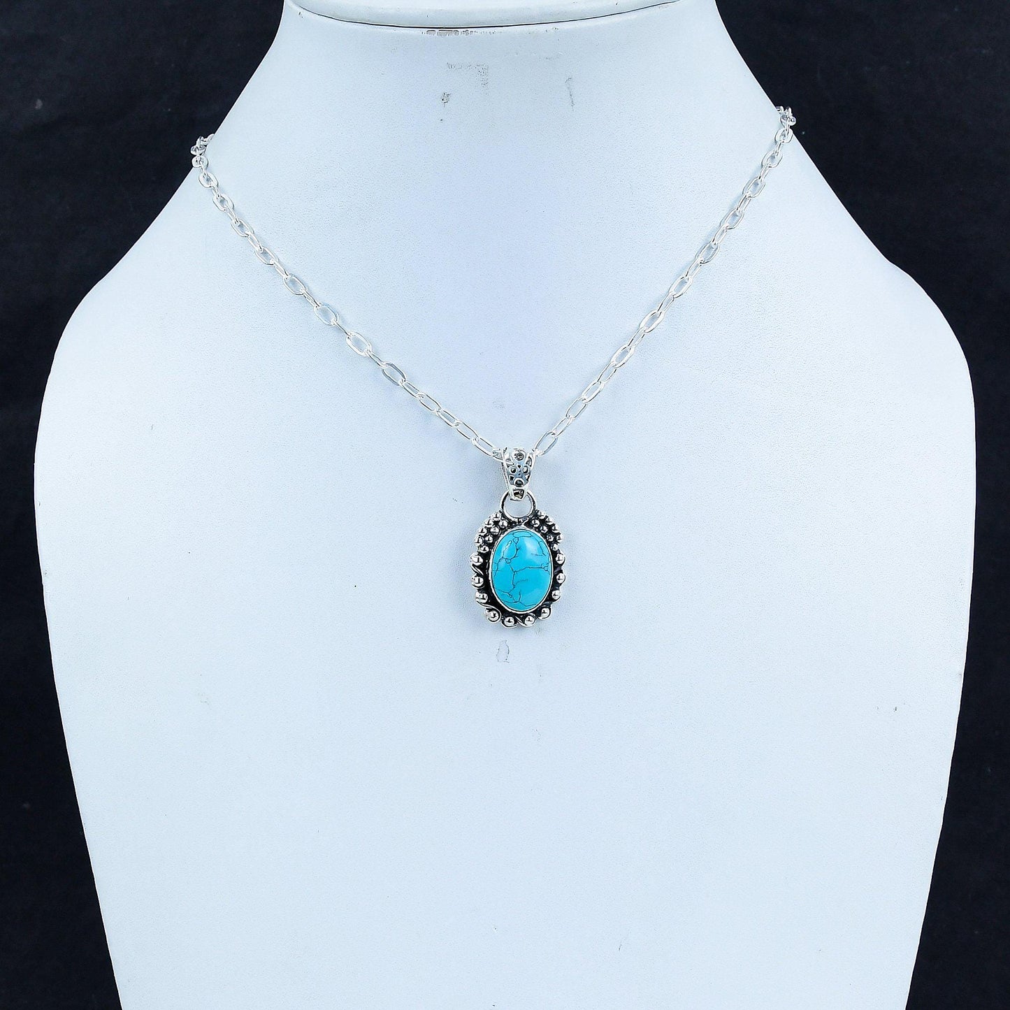 Turquoise Gemstone Pendant