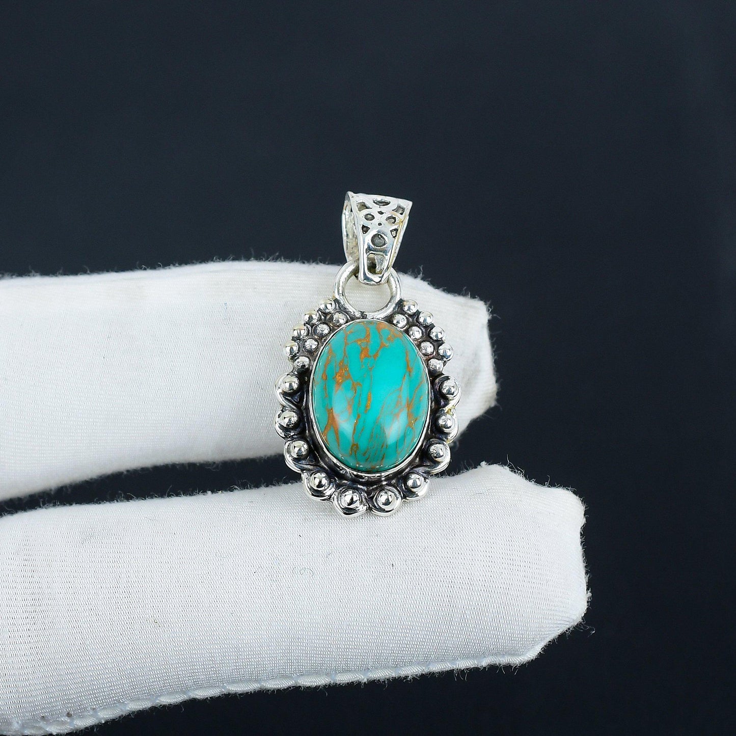 Turquoise Gemstone Pendant