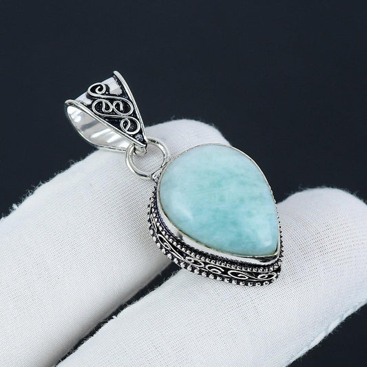 Green Amazonite Gemstone Pendant