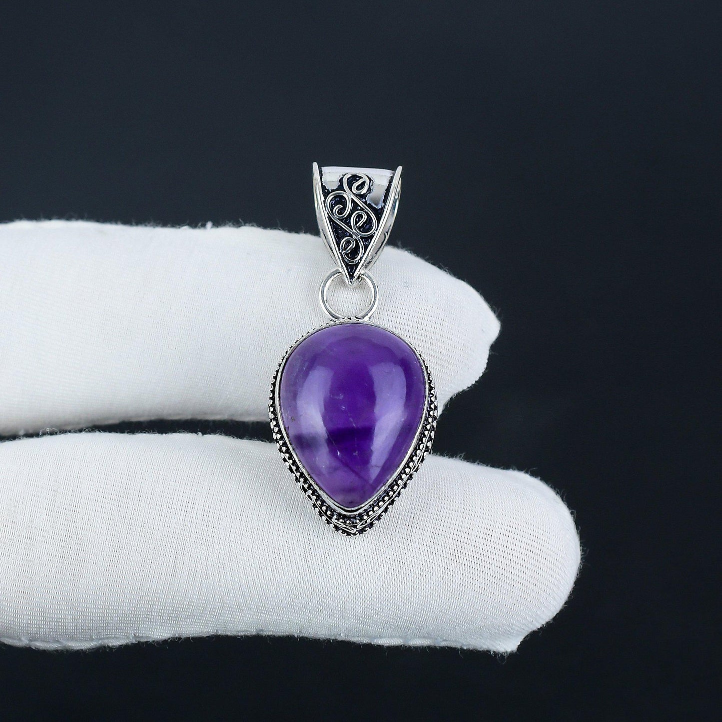 Purple Amethyst Pendant