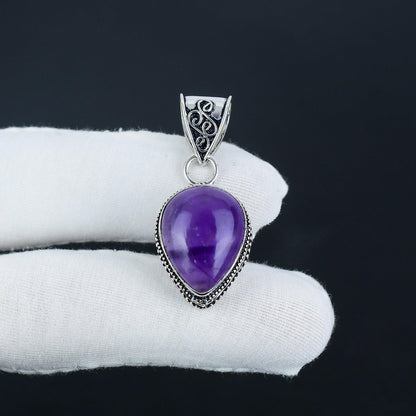Purple Amethyst Pendant
