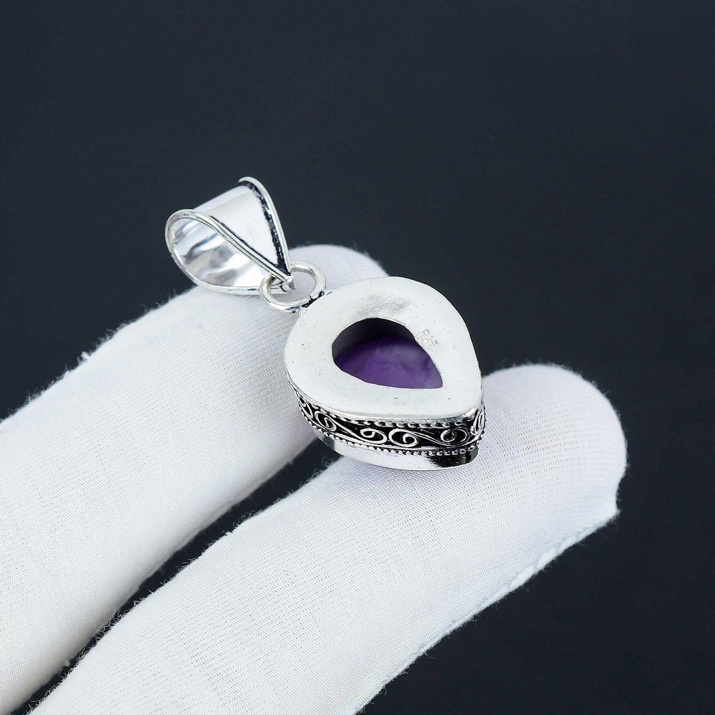 Purple Amethyst Pendant