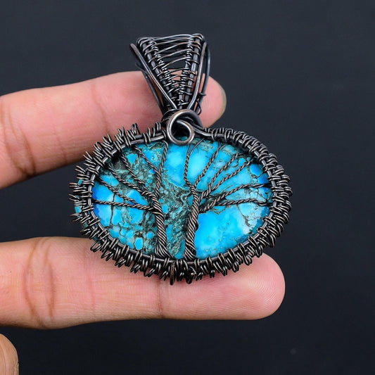 Turquoise Gemstone Pendant