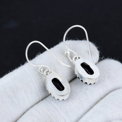 Black Onyx Gemstone Earrings