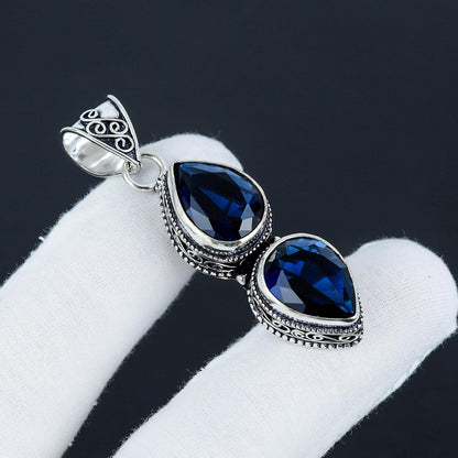 Blue Sapphire Gemstone Pendant