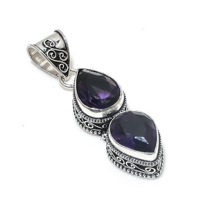 Purple Tanzanite Gemstone Pendant