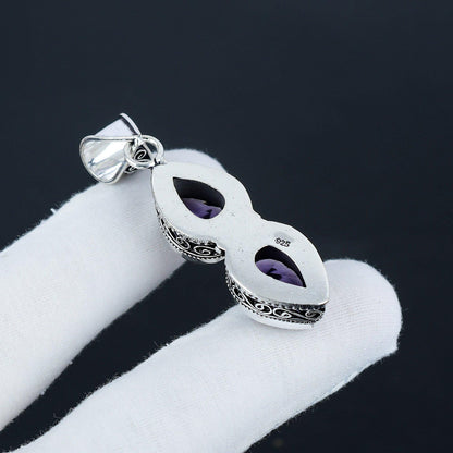 Purple Tanzanite Gemstone Pendant
