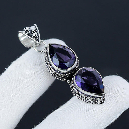 Purple Tanzanite Gemstone Pendant