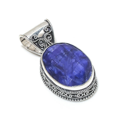 Blue Sapphire Gemstone Pendant