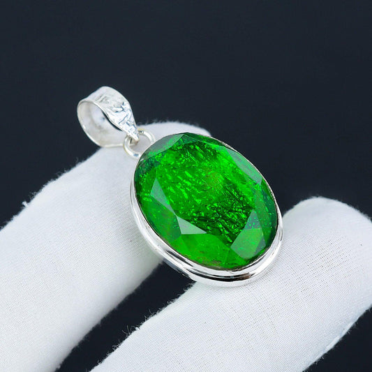 Green Australian Opal Pendant