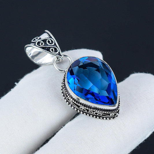 London Blue Topaz Pendant