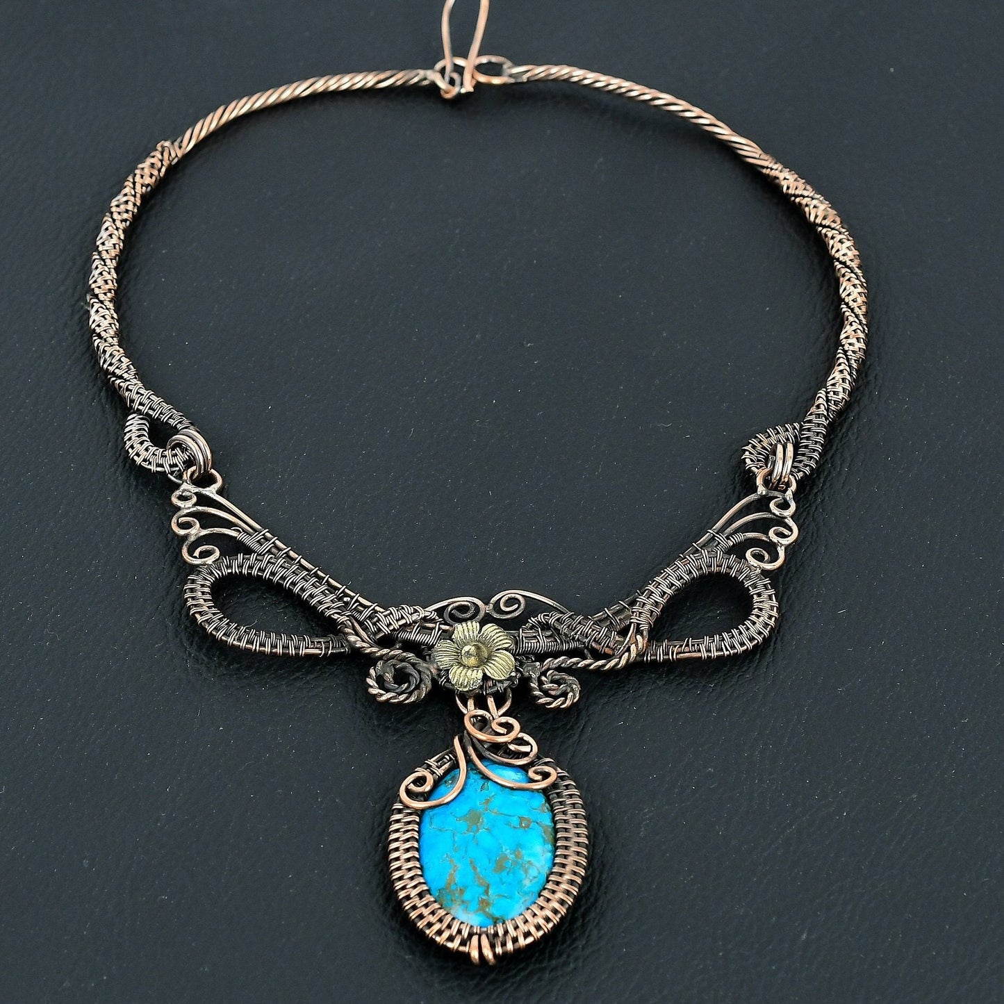 Turquoise Gemstone Necklace