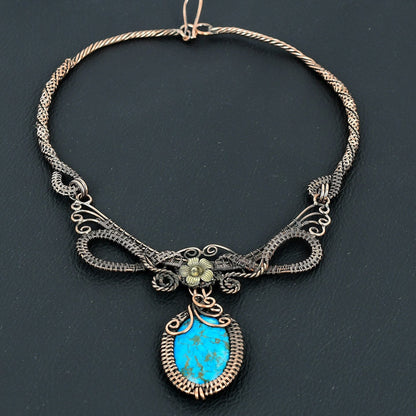 Turquoise Gemstone Necklace