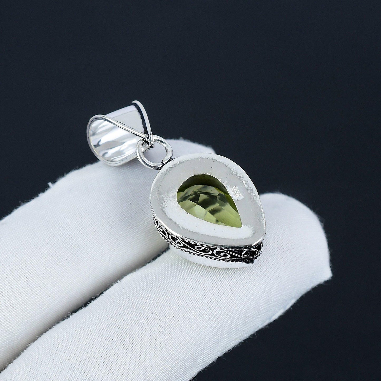 Lemon Topaz Gemstone Pendant