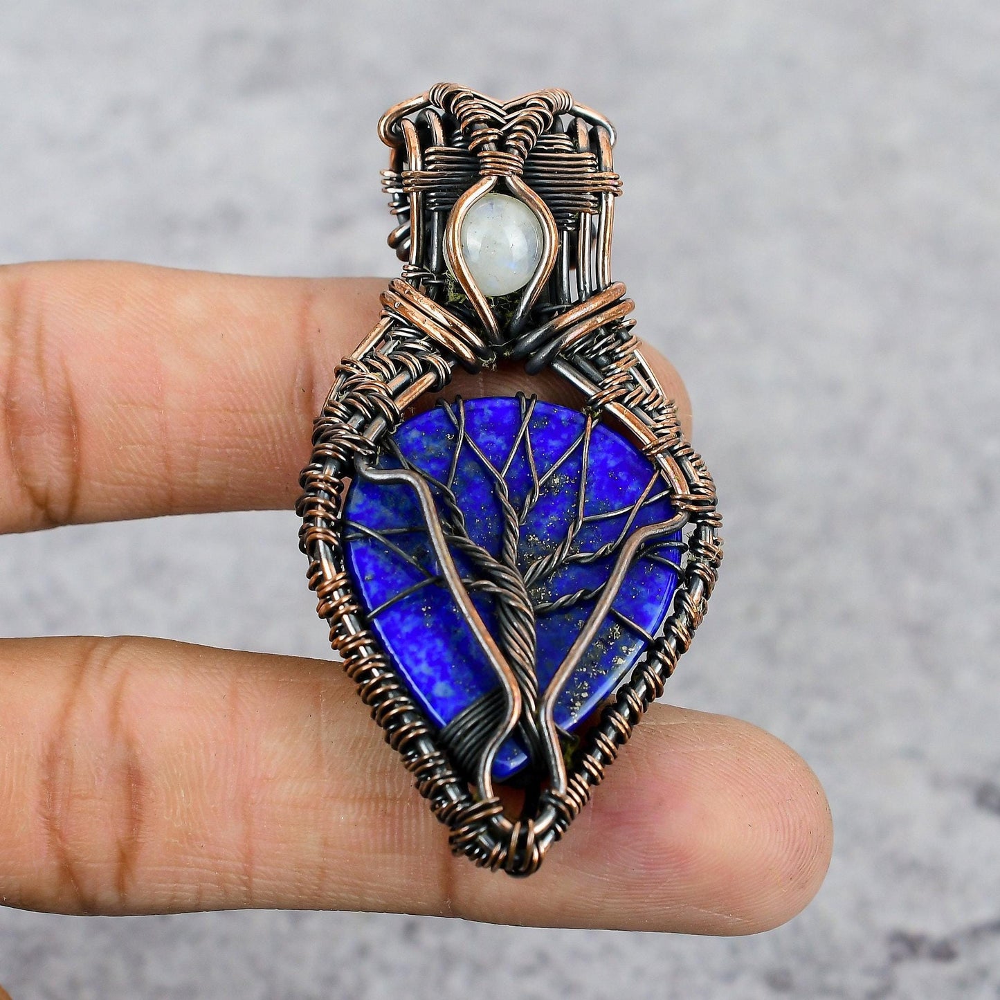 Blue Lapis Lazuli Gemstone Pendant