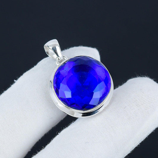 Blue Sapphire Gemstone Pendant