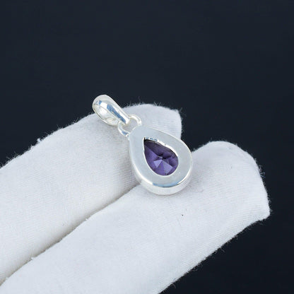 Purple Amethyst Gemstone Pendant
